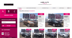 Desktop Screenshot of label-auto.com